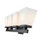 Z-Lite Astor 4 Light Vanity, Matte Black & Etched Opal 1937-4V-MB - alternate 3